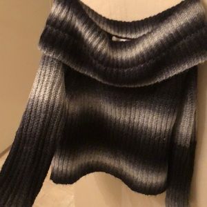 Off the shoulder sweater
